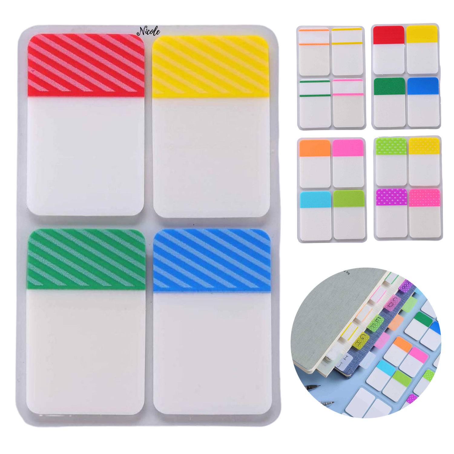 BOPP Quick Dry Sticky Index Tabs 2