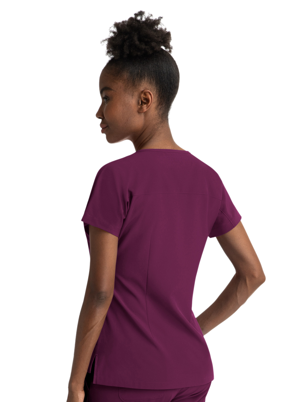 Maevn - Matrix Impulse - Women's Three-Pocket Notched Neck Dolman Top 6