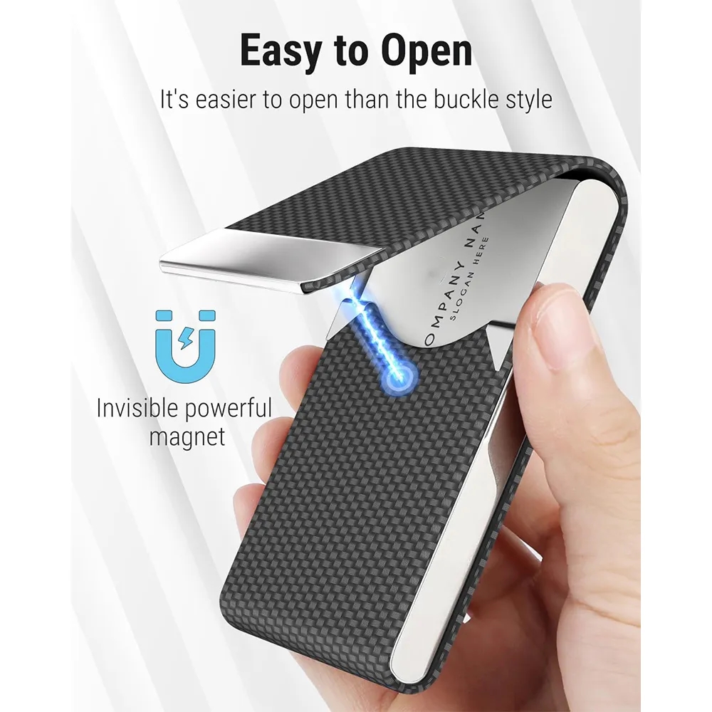 PU Leather Business Pocket Card Holders 2
