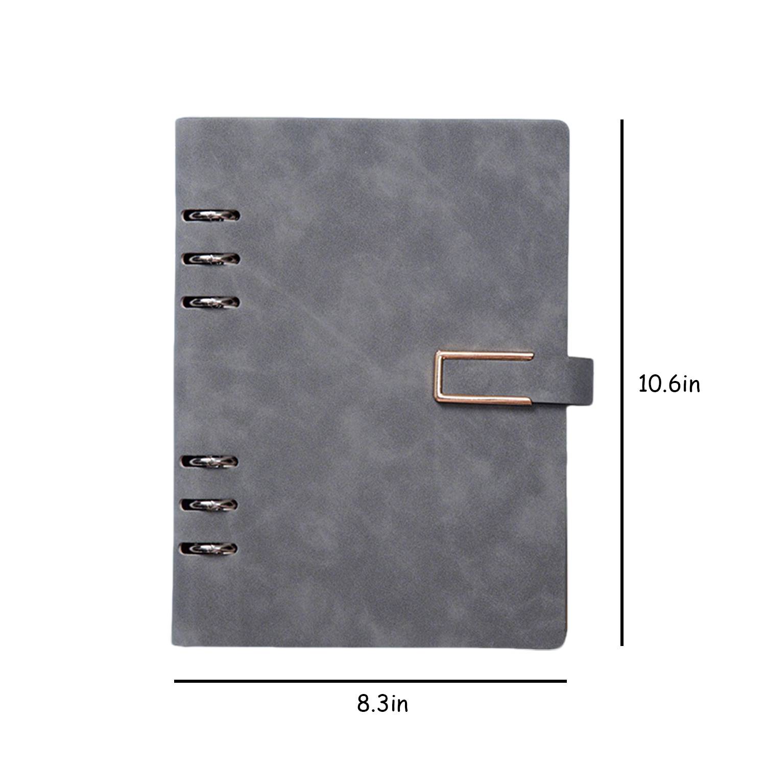 A5 Magnetic Snap Loose Leaf Notebook 11