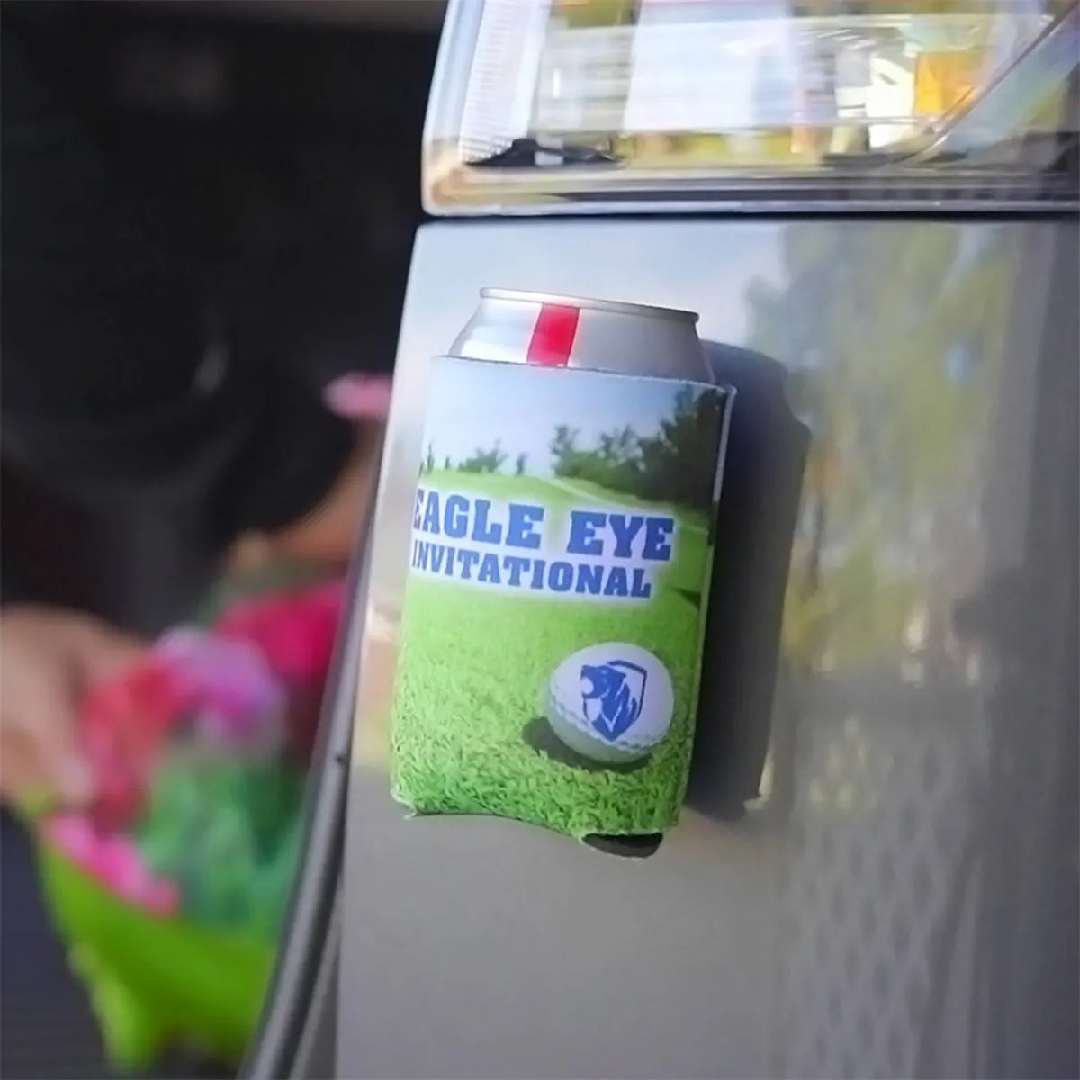 Chill Collapsible Can Cooler, custom koozie with logo imprint 2