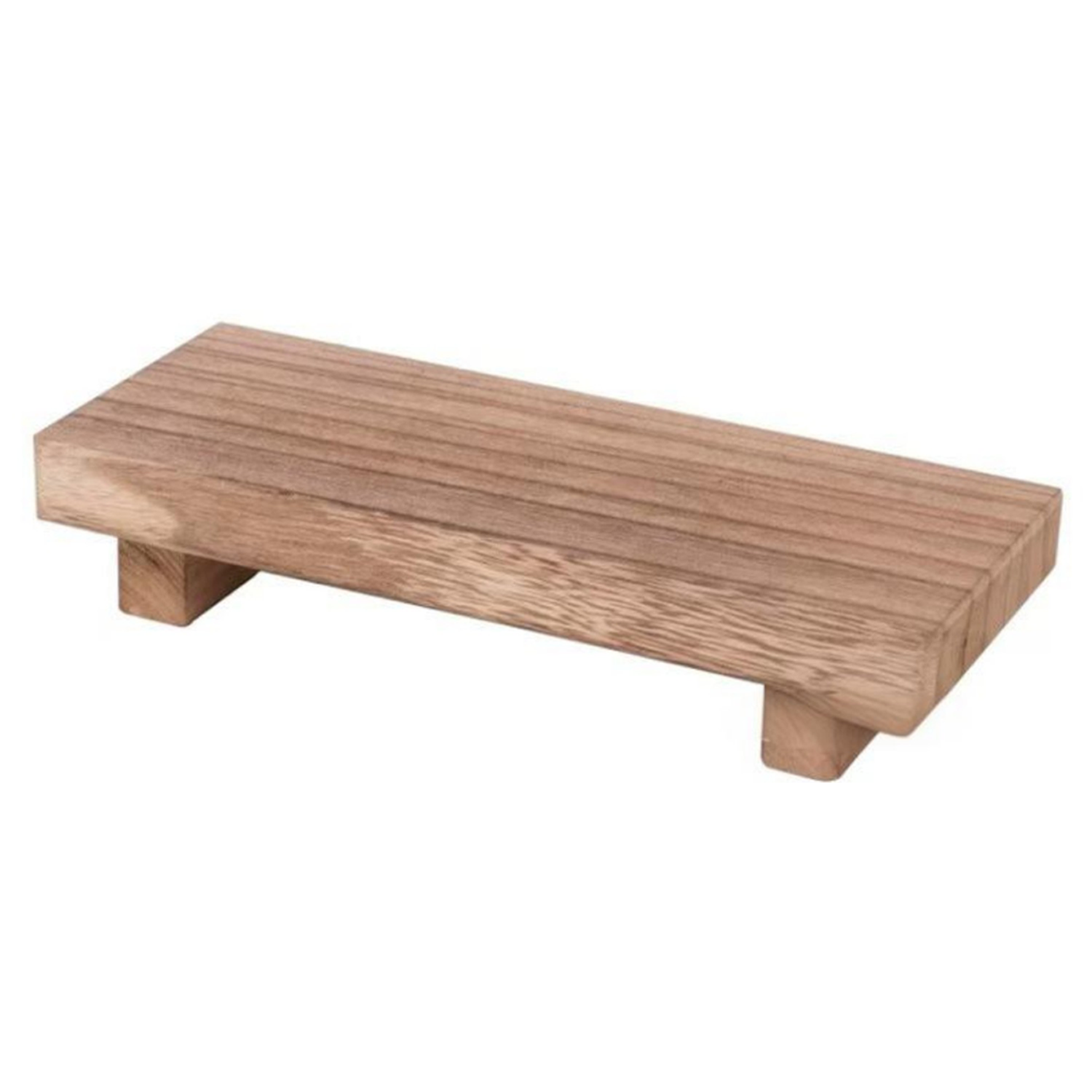 Waterproof Wooden Square Display Riser Tray 5