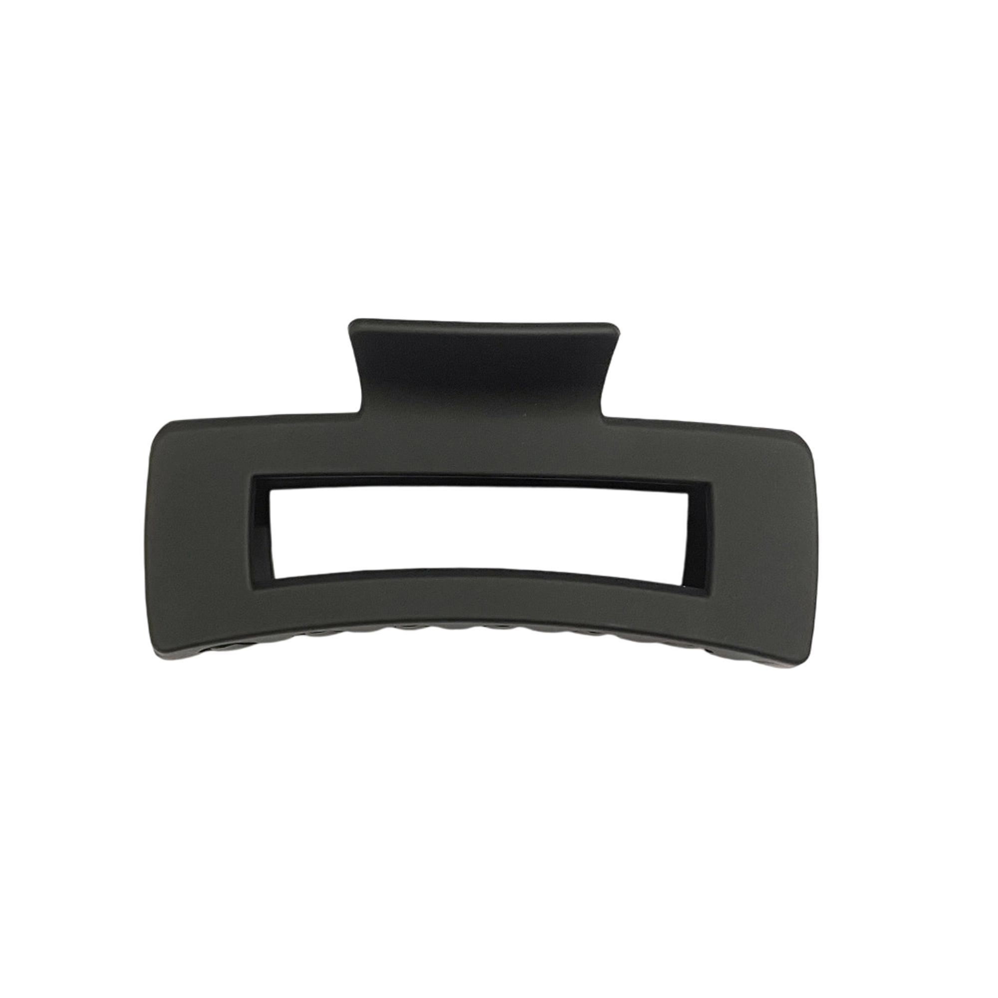 Matte Plastic Square Hair Clip With Strong Spring 2