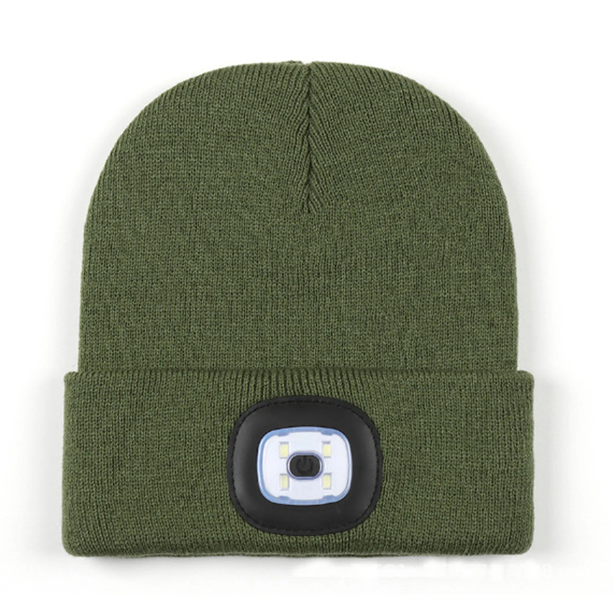 Unisex LED Light Winter Knitted Hat Cap Beanie 9