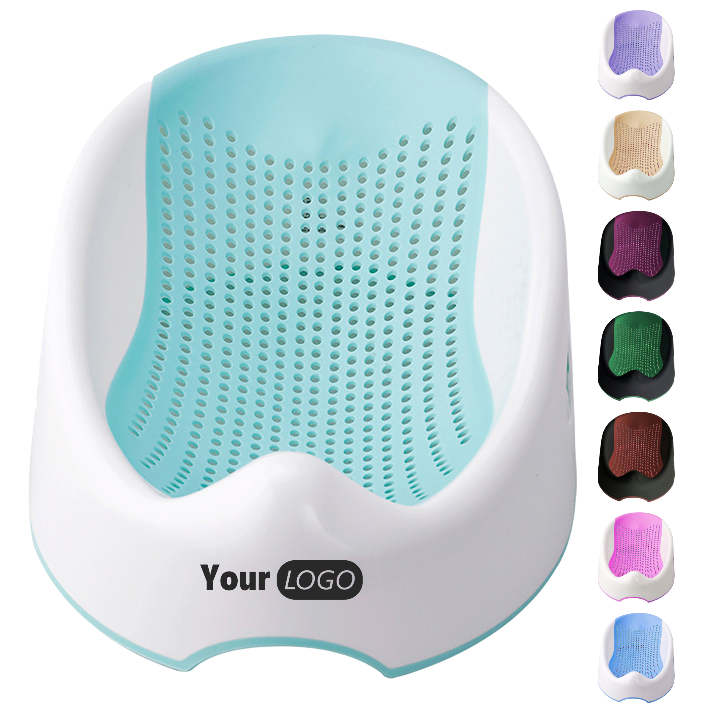 Pp Ergonomic Baby Bath Support Seat With Soft Mesh Design 2