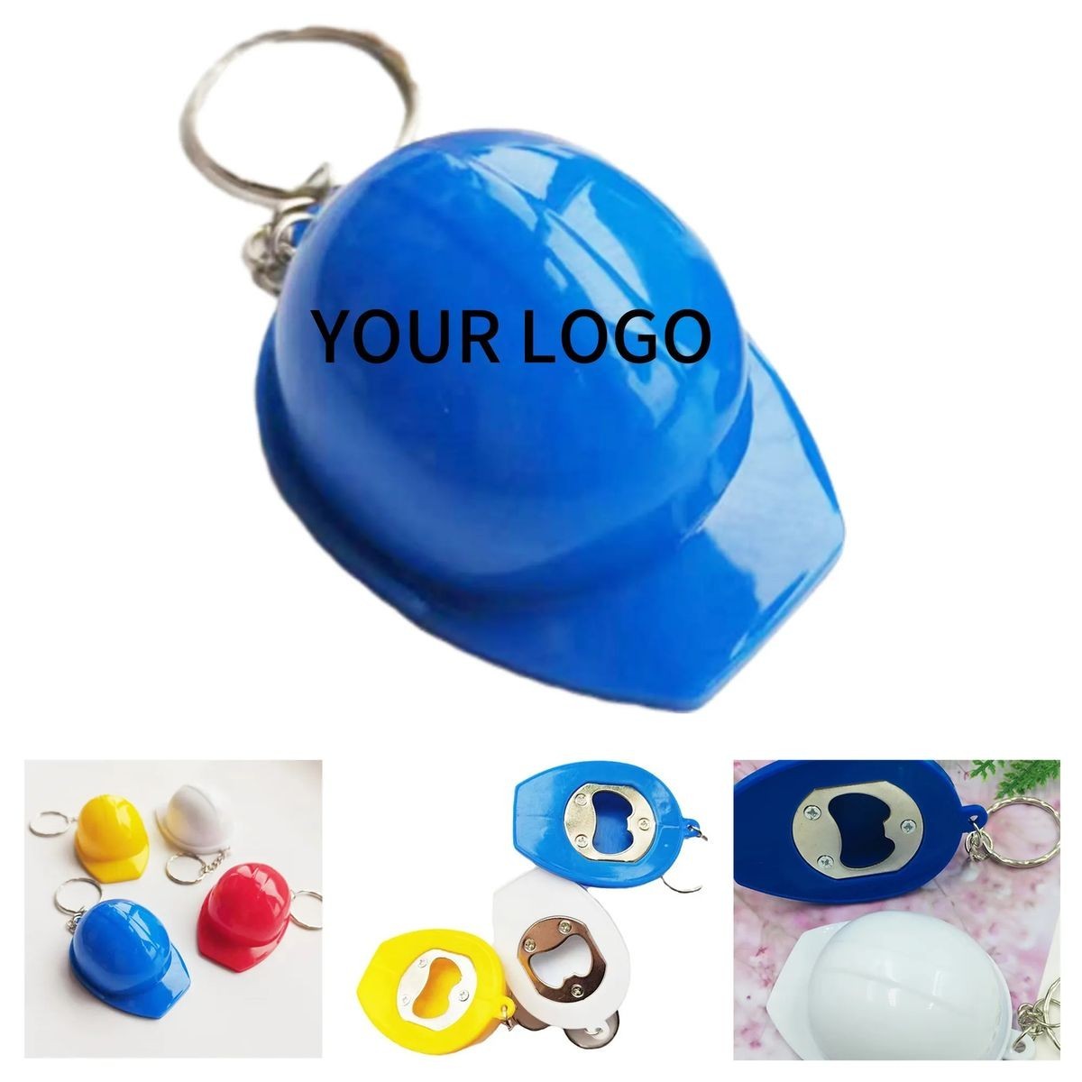 Durable Helmet Keychain with Bottle Opener Function 4