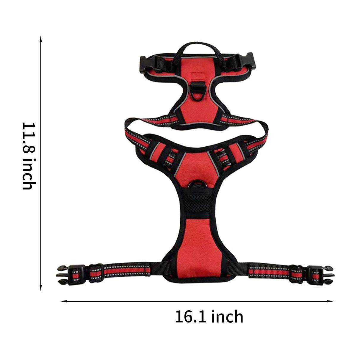 Oxford Dog Harness with Adjustable Straps and Padding 2