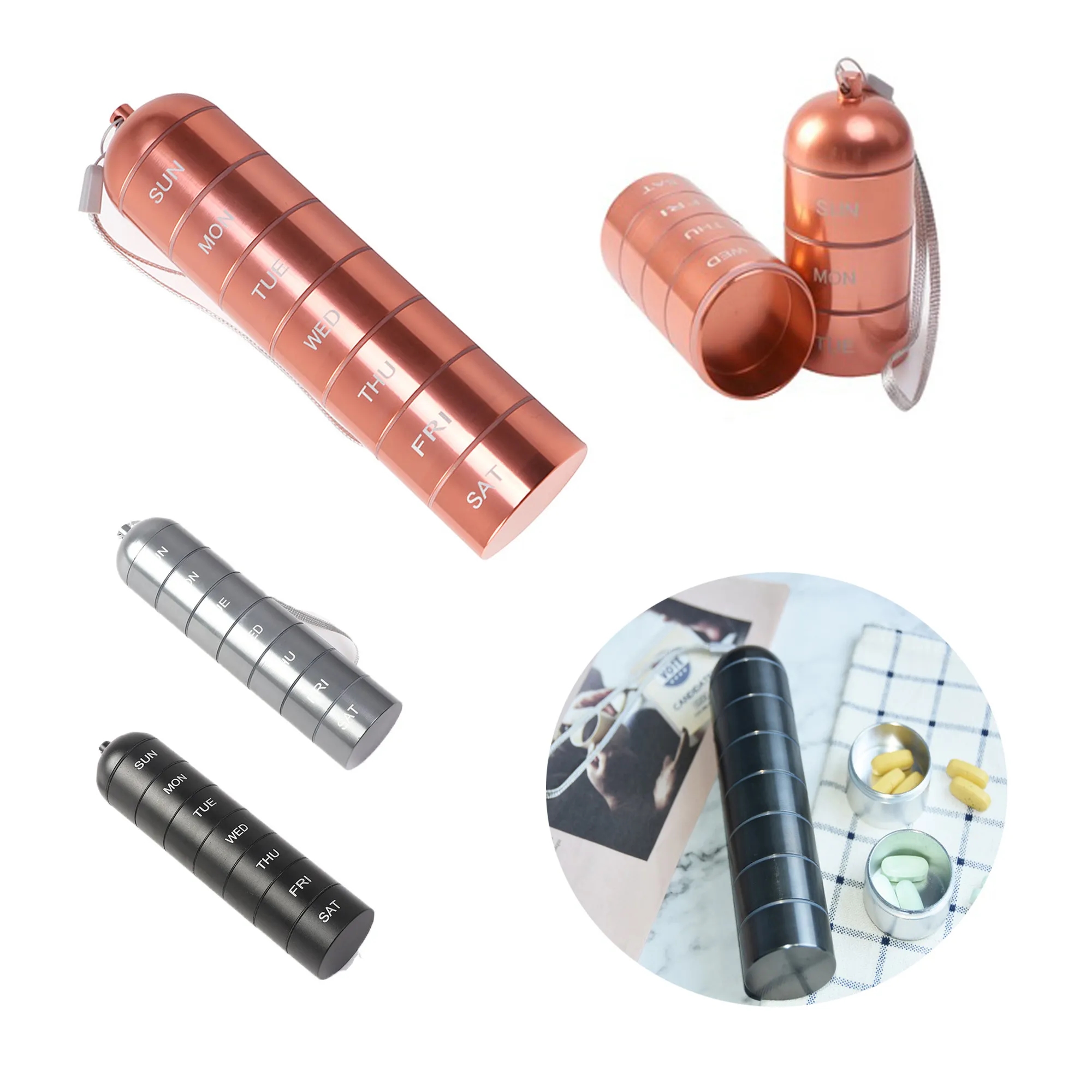 Outdoor Metal Pill Case 5