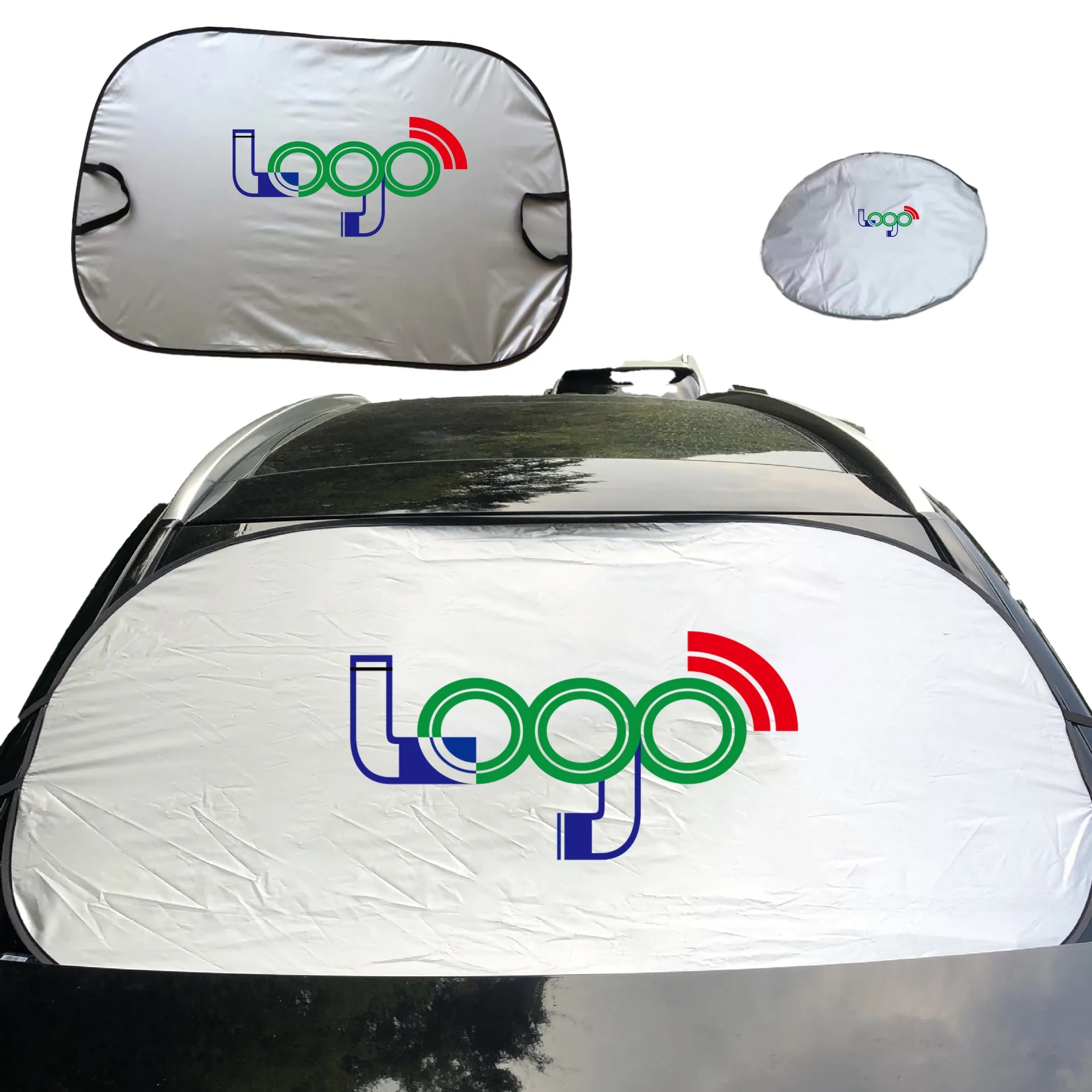 MOQ30 Single Panel Car Sunshade 2
