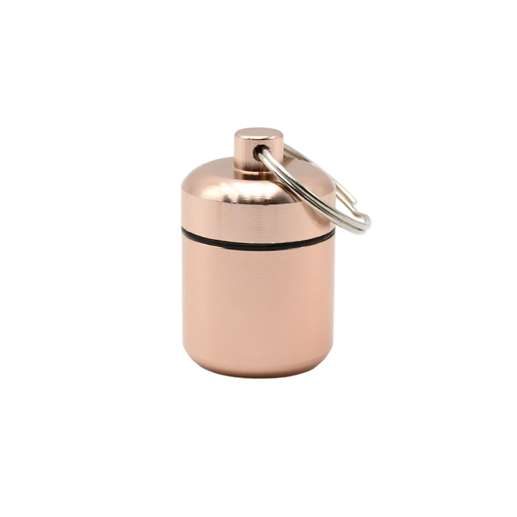 Aluminum Waterproof Portable Pill Box Keychain 16
