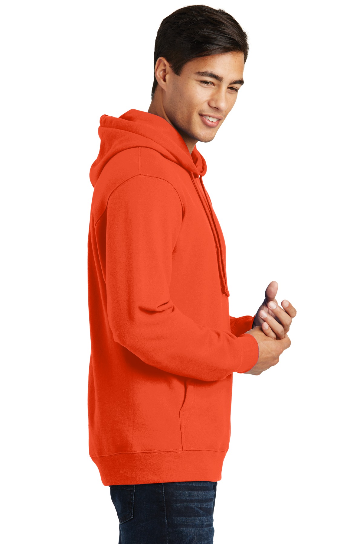 Port & Company® Fan Favorite Fleece Pullover Hooded Sweatshirt, custom hoodie or sweatshirt with logo imprint 20