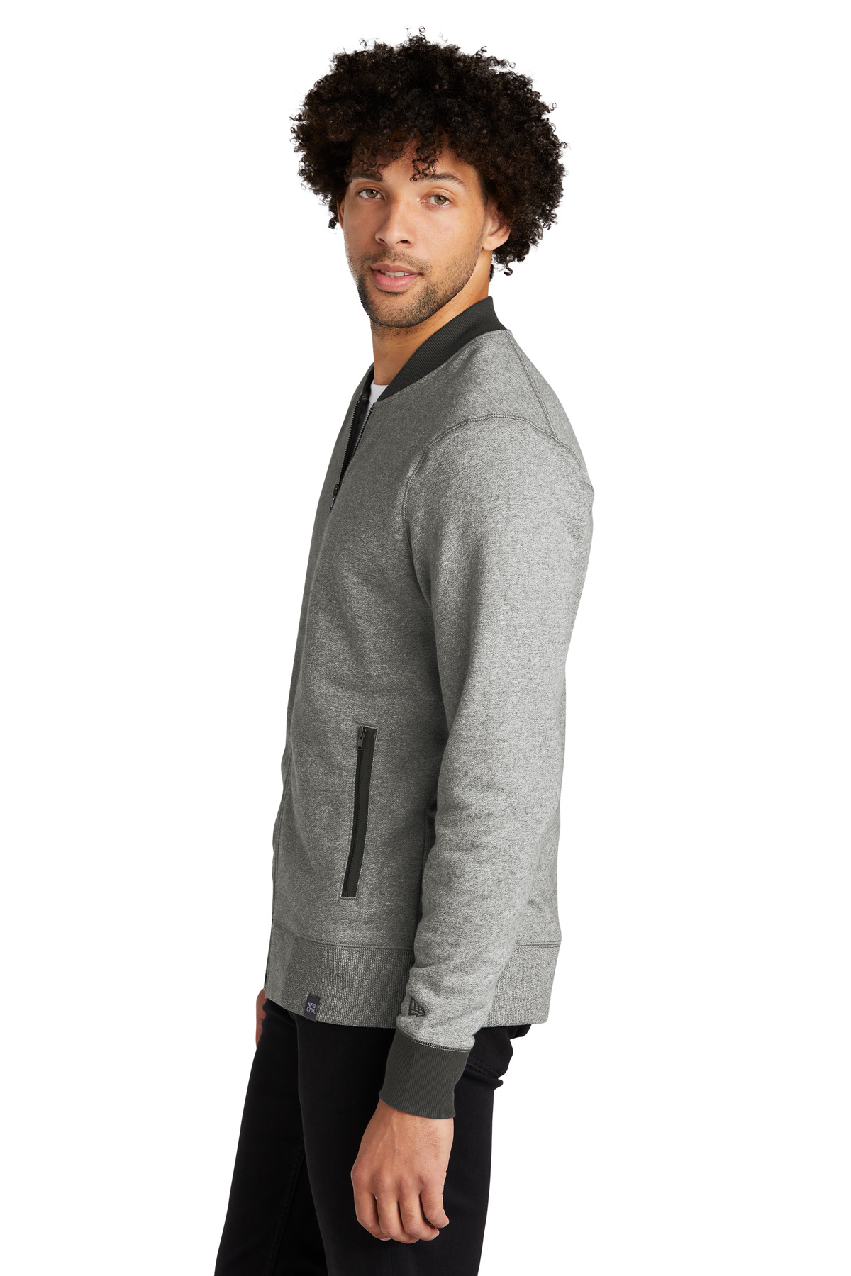 New Era French Terry Baseball Full-Zip. NEA503 14