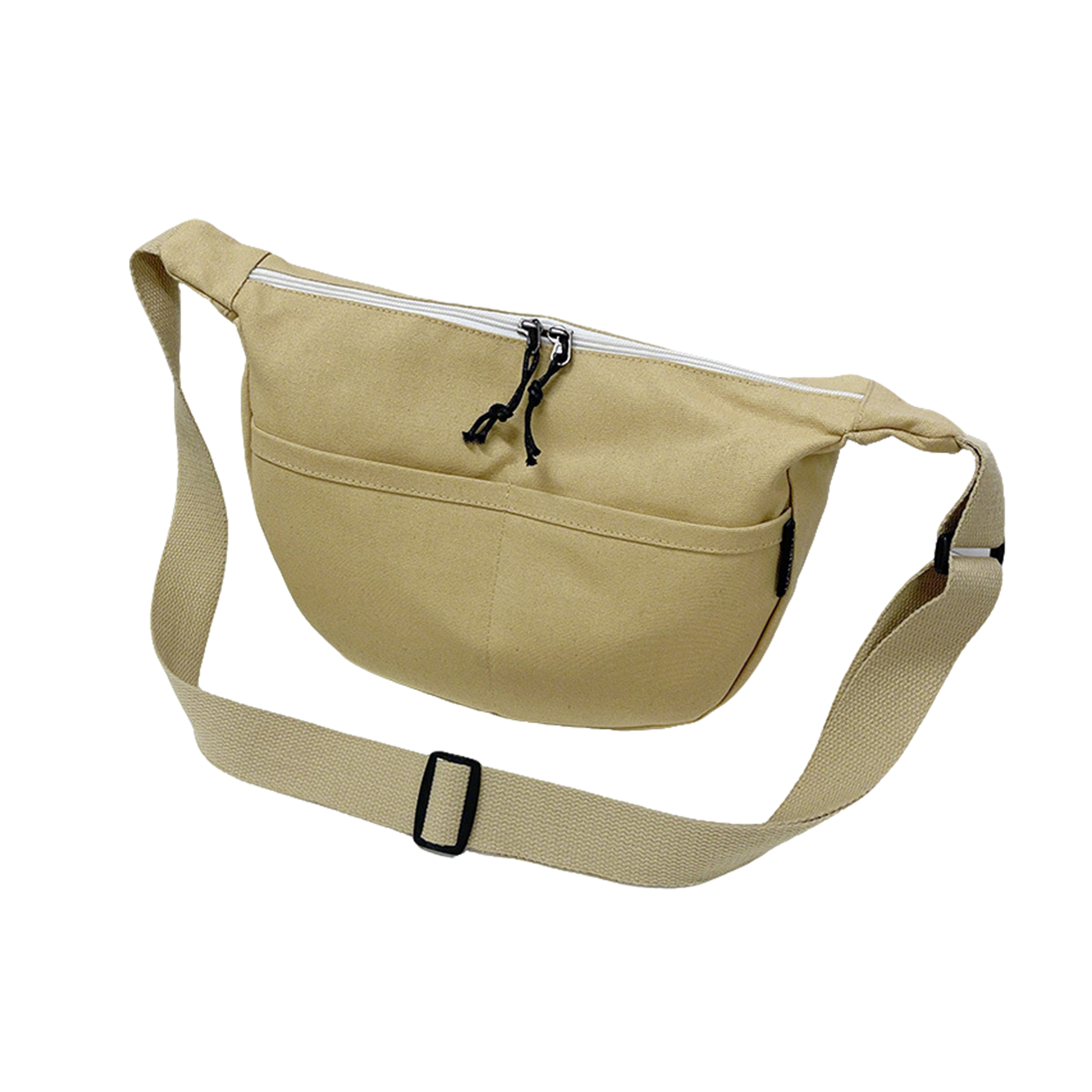 Canvas Crossbody Messenger With Zipper Opening 8.6" Length X 11.8" Width X 4.3" Height 6