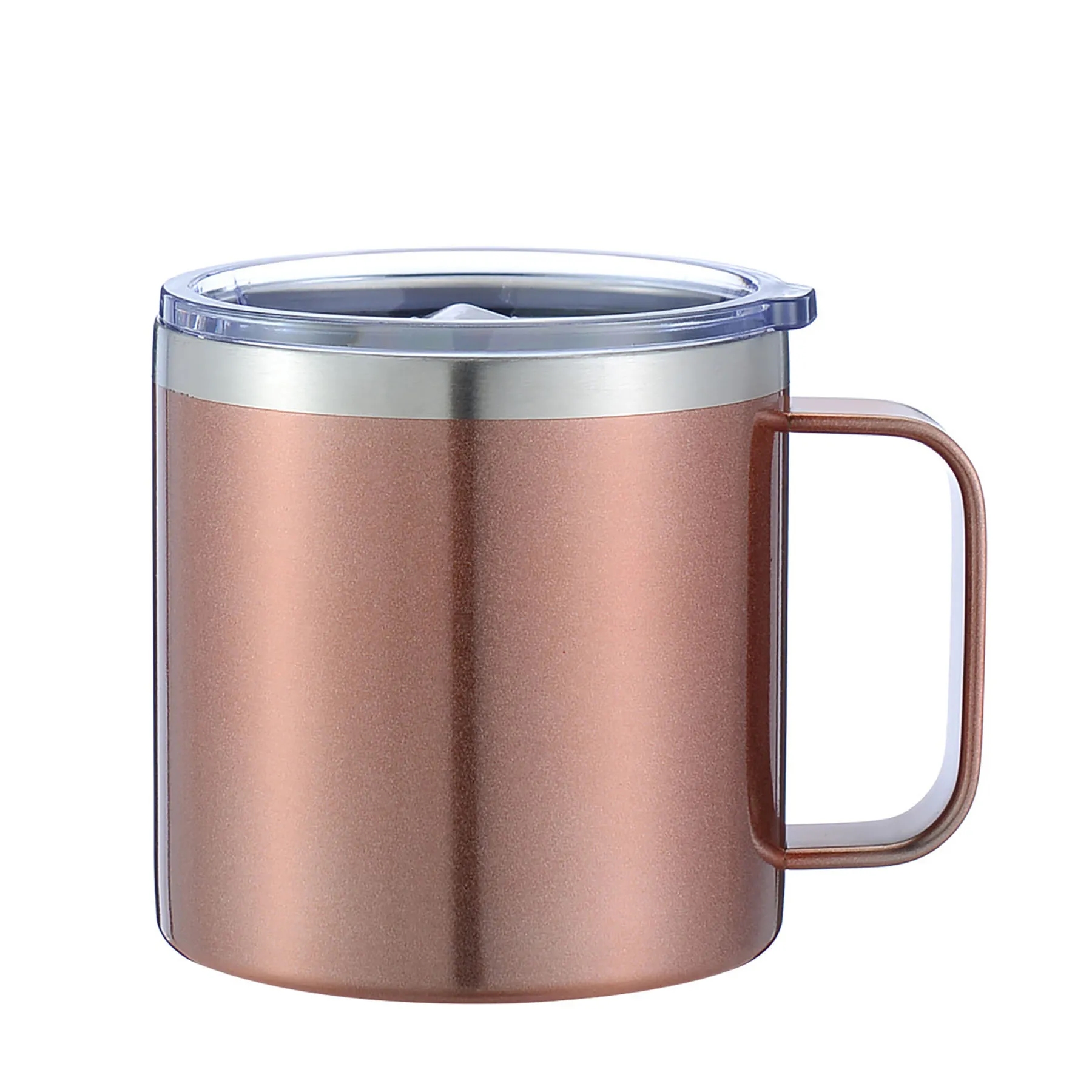 14oz Stainless Steel Mug with Lid 16