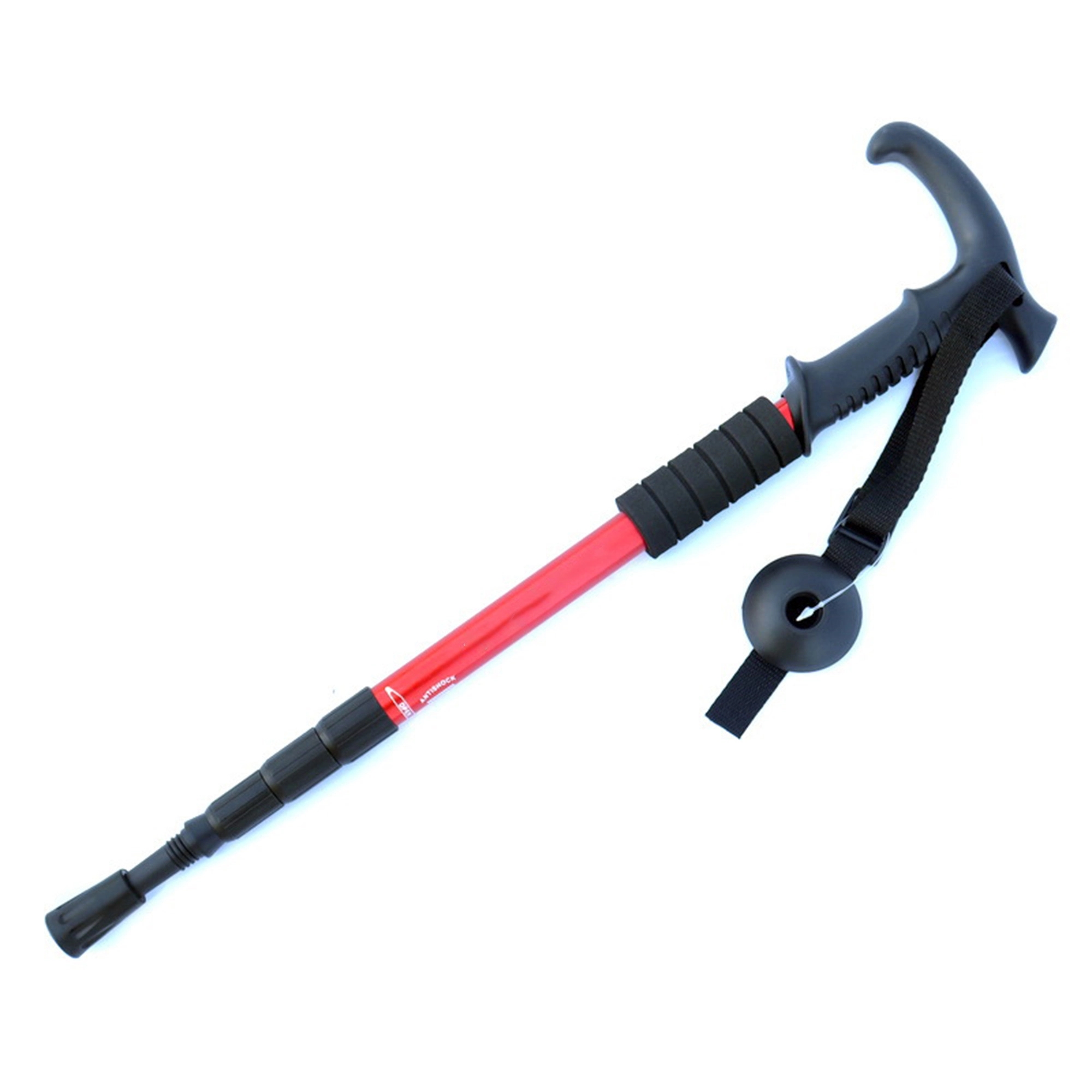 4 section T handle Walking Sticks For Hiking 3