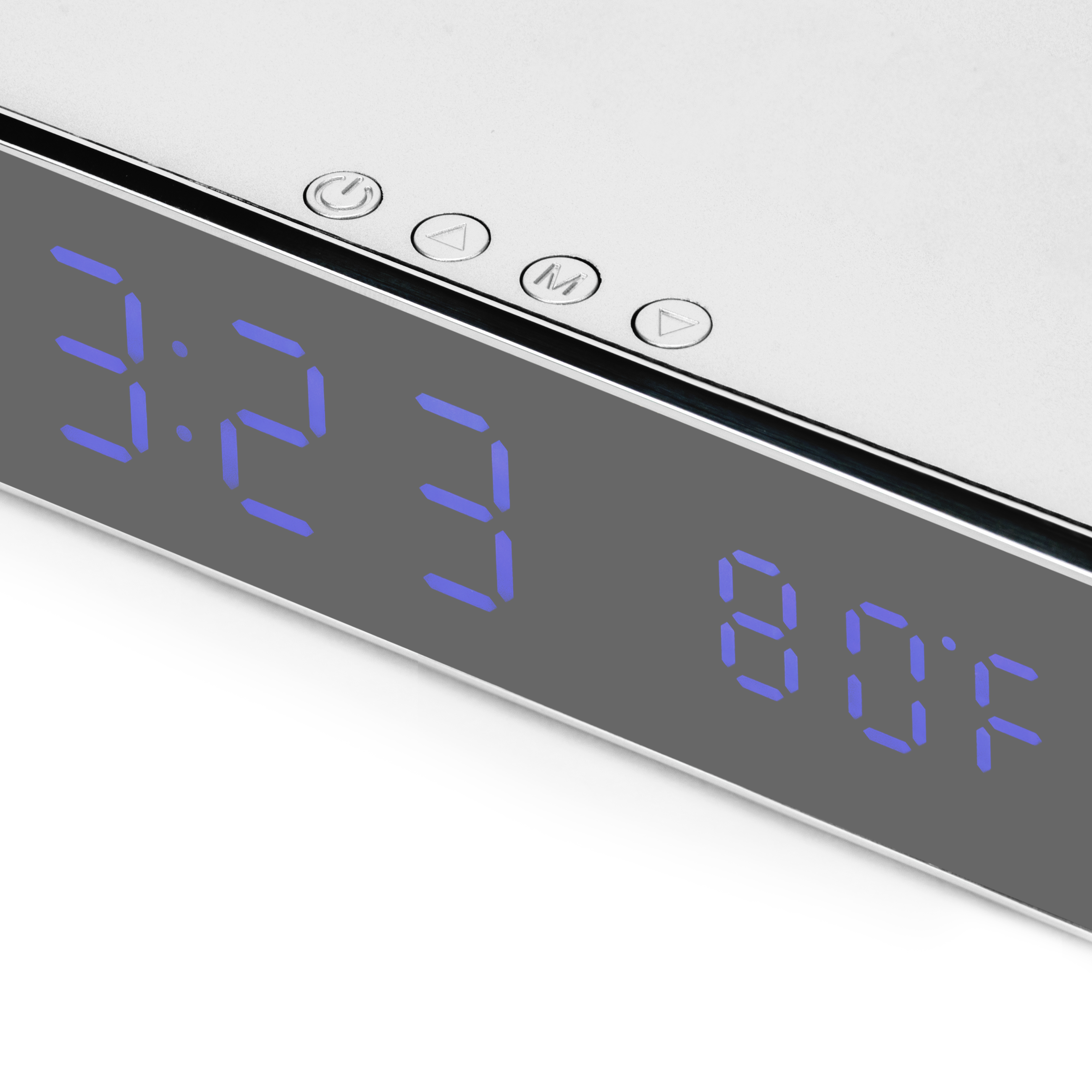 Qi Charging Alarm Clock with Thermostat 1