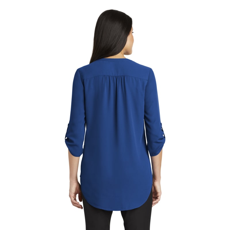 Port Authority Ladies 3/4-Sleeve Tunic Blouse. 4