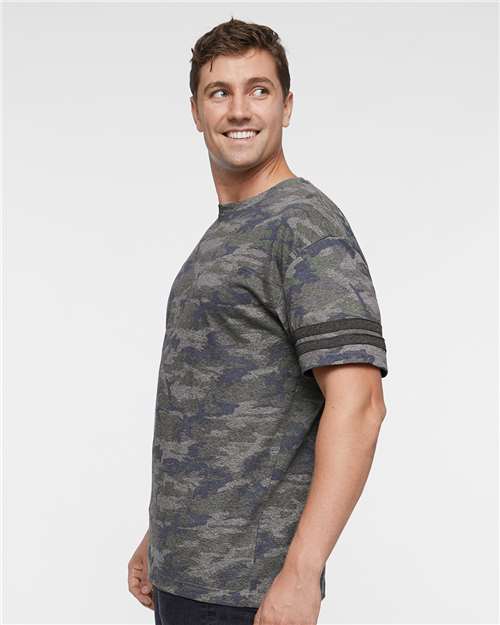 Unisex Football Fine Jersey Tee - 6937 13