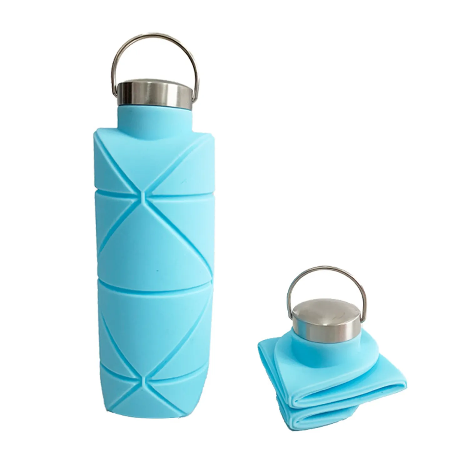 Outdoor Sports Silicone Folding Kettle 2