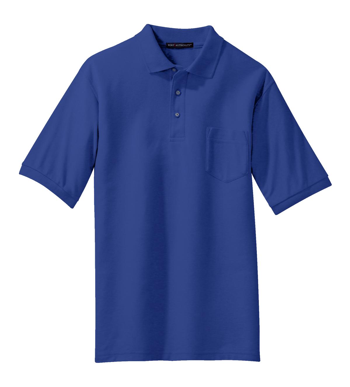 Port Authority Silk Touch Polo with Pocket. K500P 24