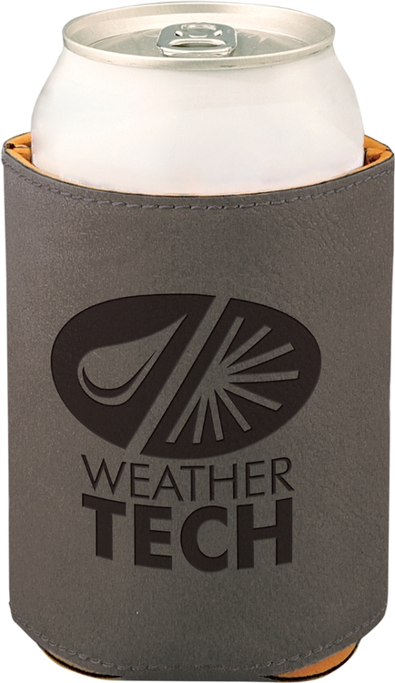 Gray Leatherette Beverage Holder 2