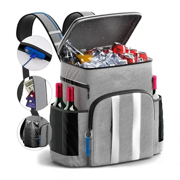 Large Capacity Insulated Cooler Backpack 1