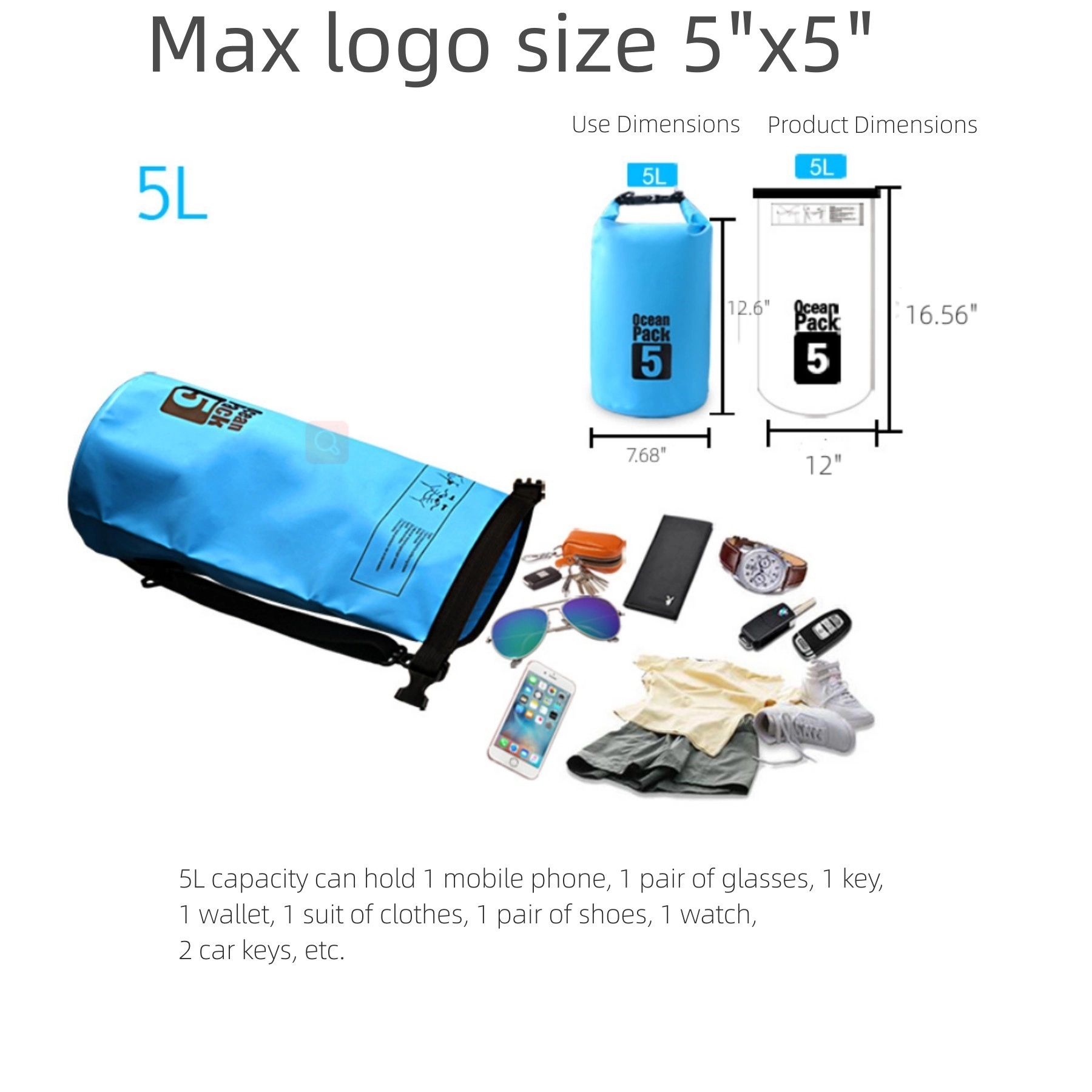 5L Waterproof Dry Bag 2
