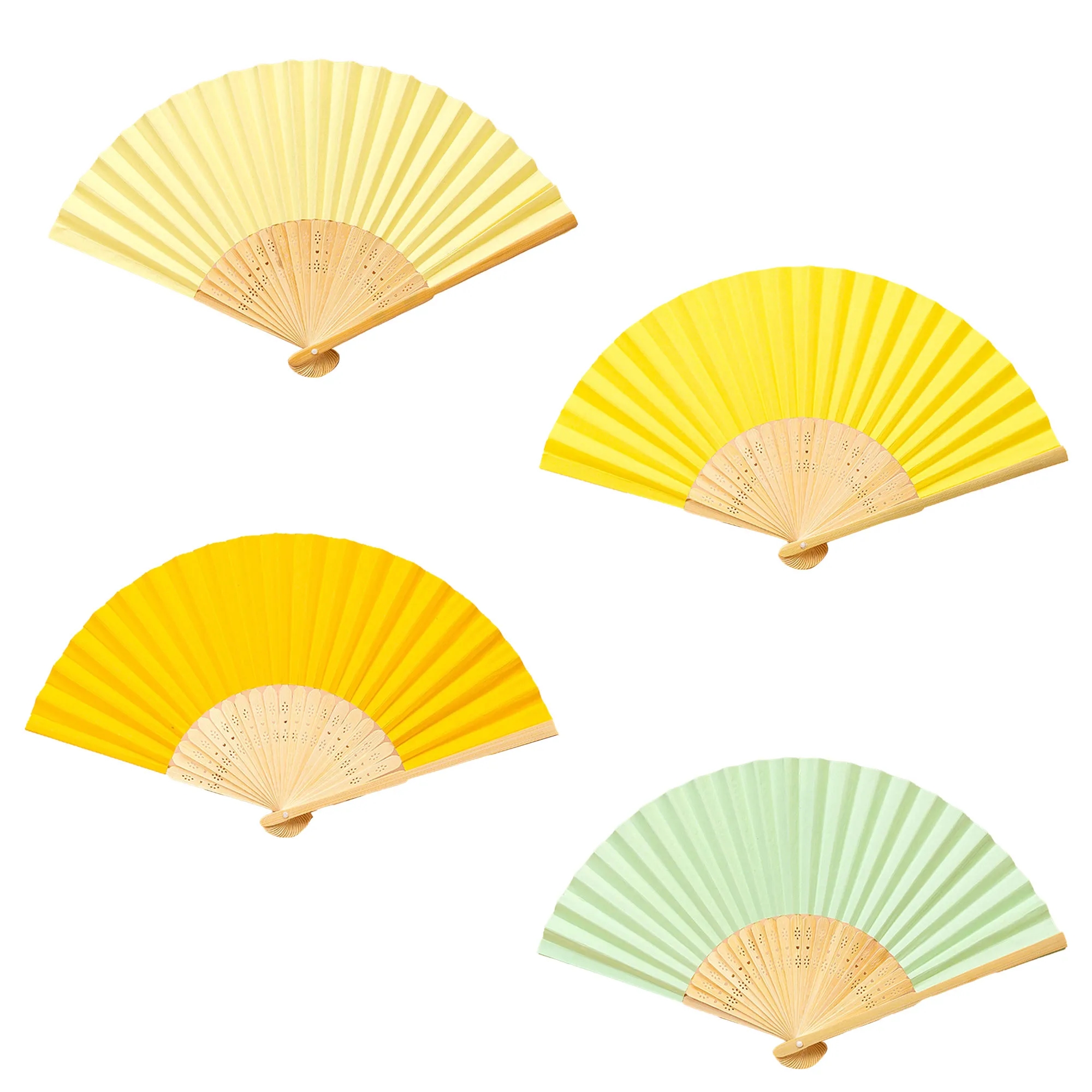 Elegant Vintage Retro Style Bamboo Fan 6