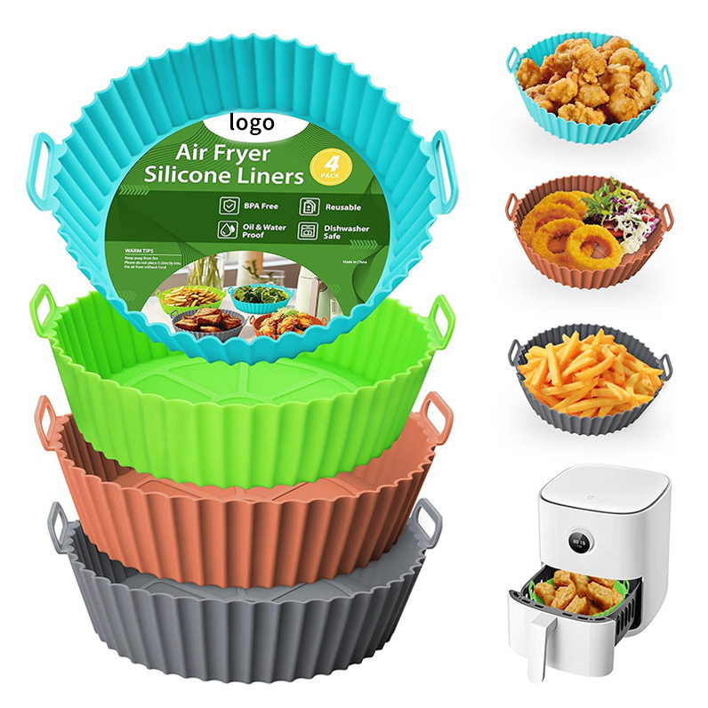 Air Fryer Silicone Liners Pot 4