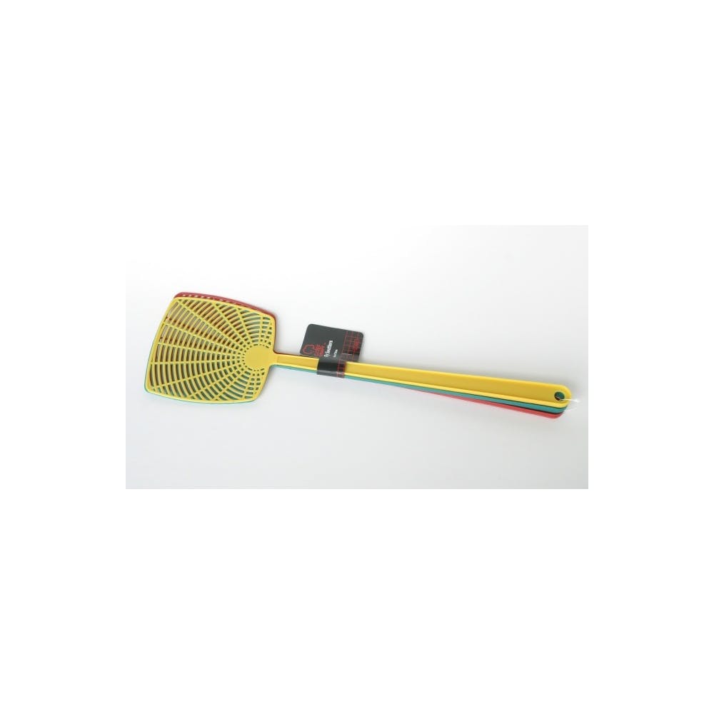 Fly Swatters - 3 Pack 18", promotional household item with logo imprint 2