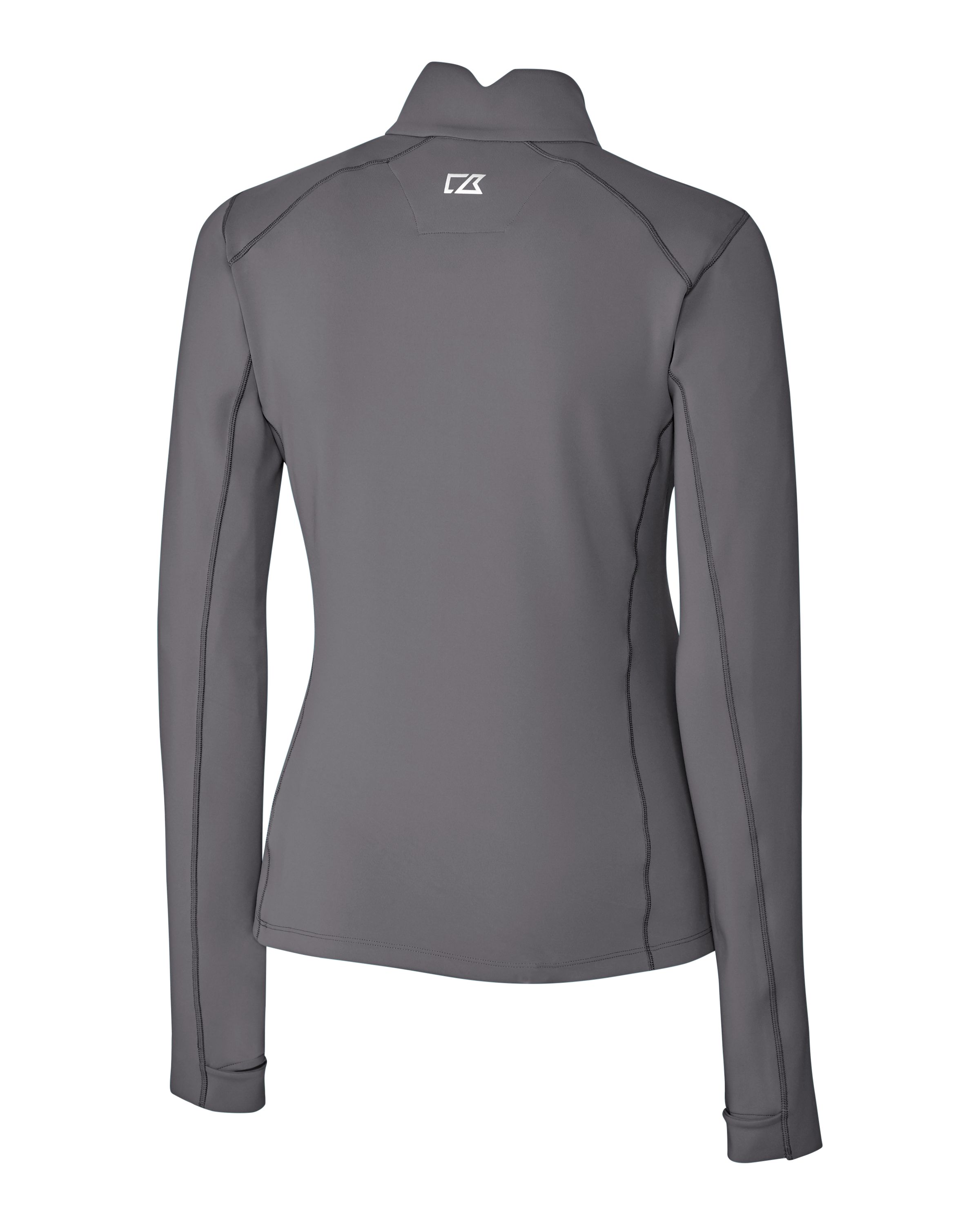 Cutter & Buck Traverse Recycled Smooth Stretch Womens Quarter Zip Pullover 65