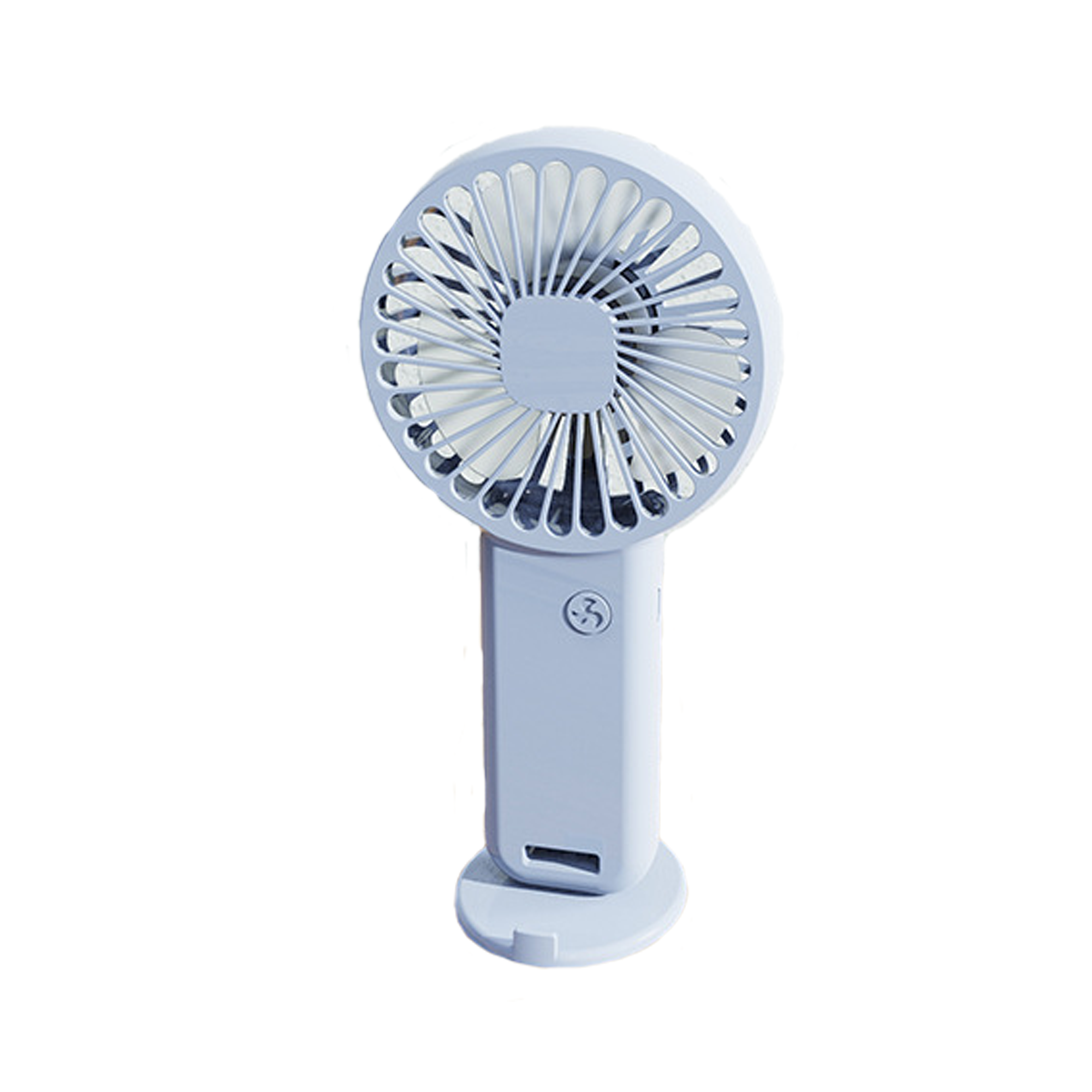 Portable Handheld Fan With Cell Phone Stand 2