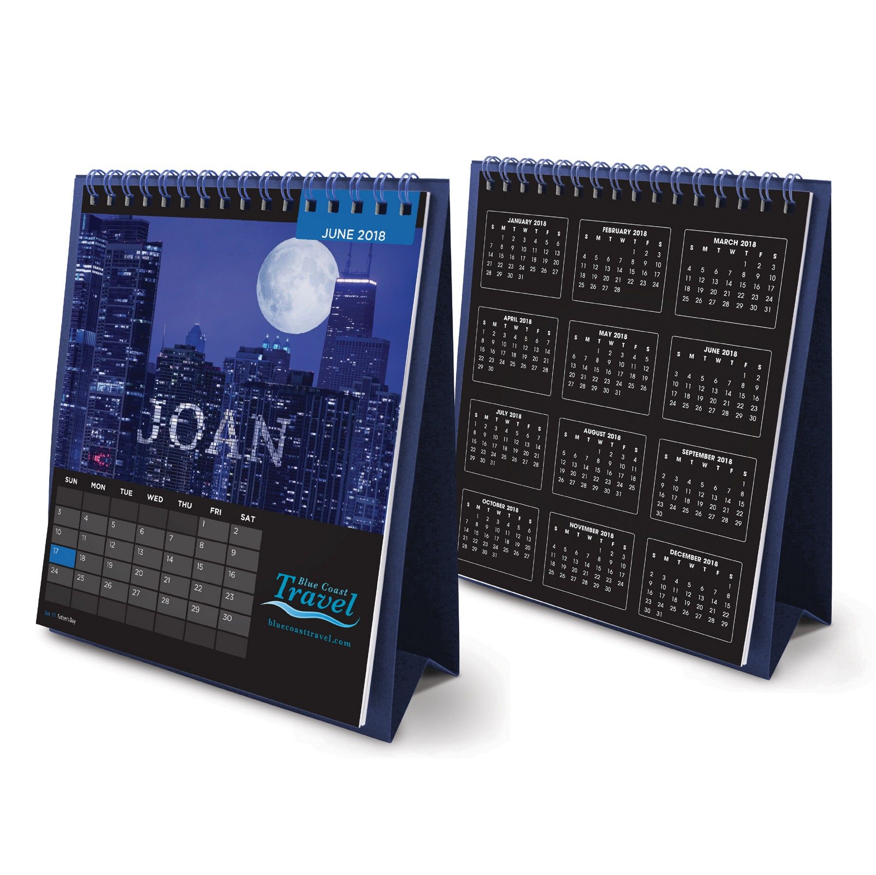 Flip Calendar w/Name Personalization (Tall) 4