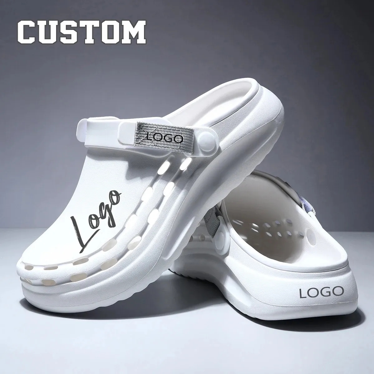 Designer Custom Logo EVA Clogs for Men & Women 2