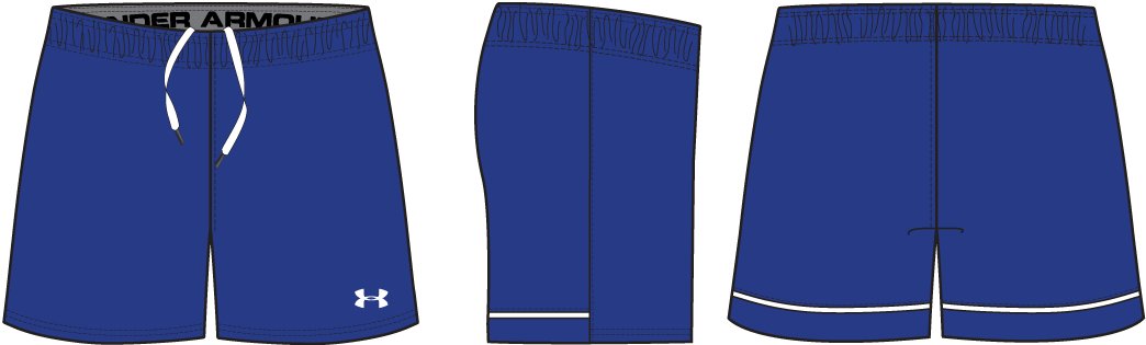 Women's UA Squad Shorts  14
