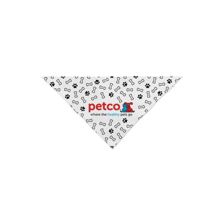 Small Full Color Custom Dog Bandanas