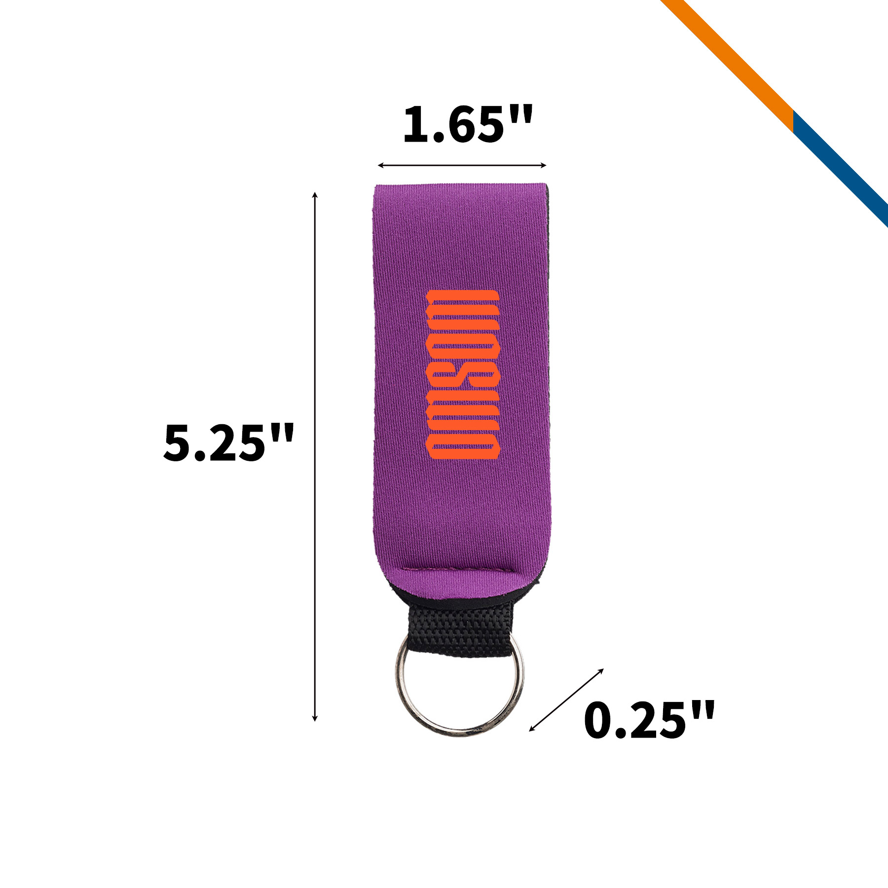 Dunpy Neoprene Strap Keychain 2