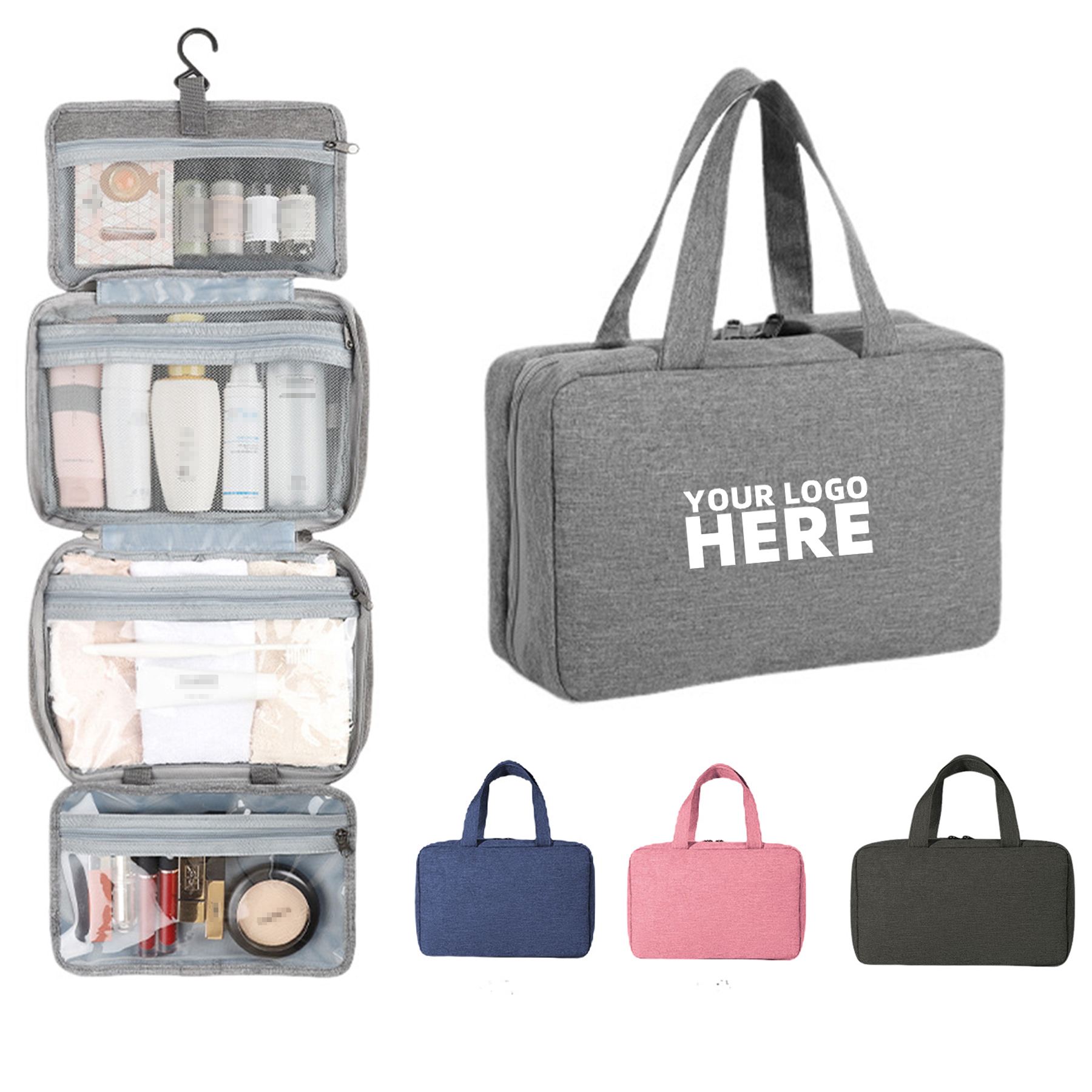 Toiletry Bag With Hanging Hook 2