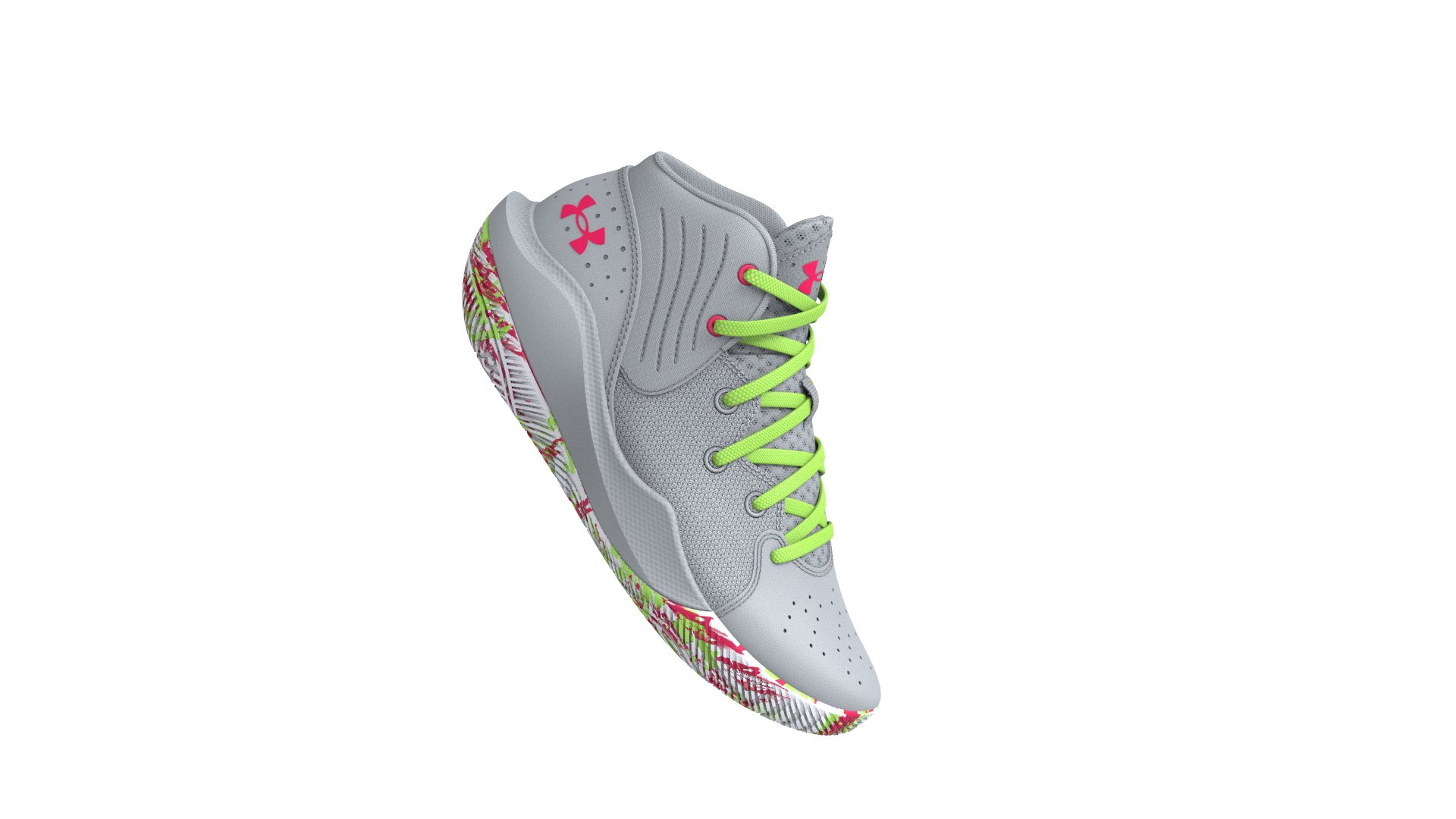 UA Jet '21 Pre-School Basketball Shoes 4