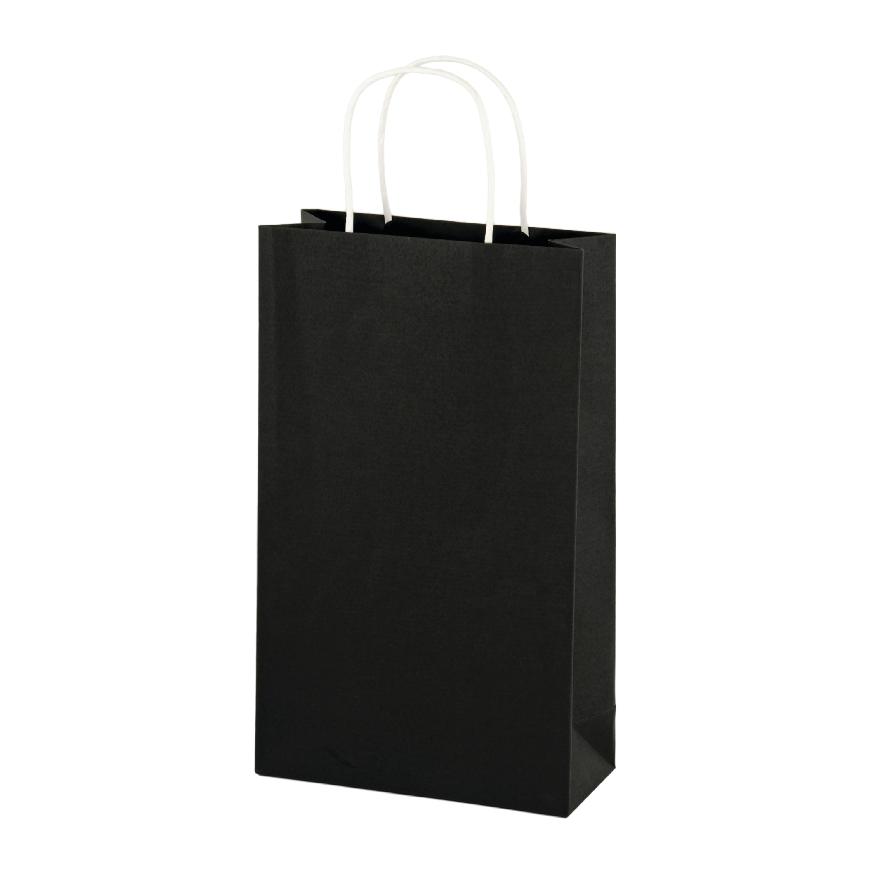 Black 2-Bottle Kraft Bag 3