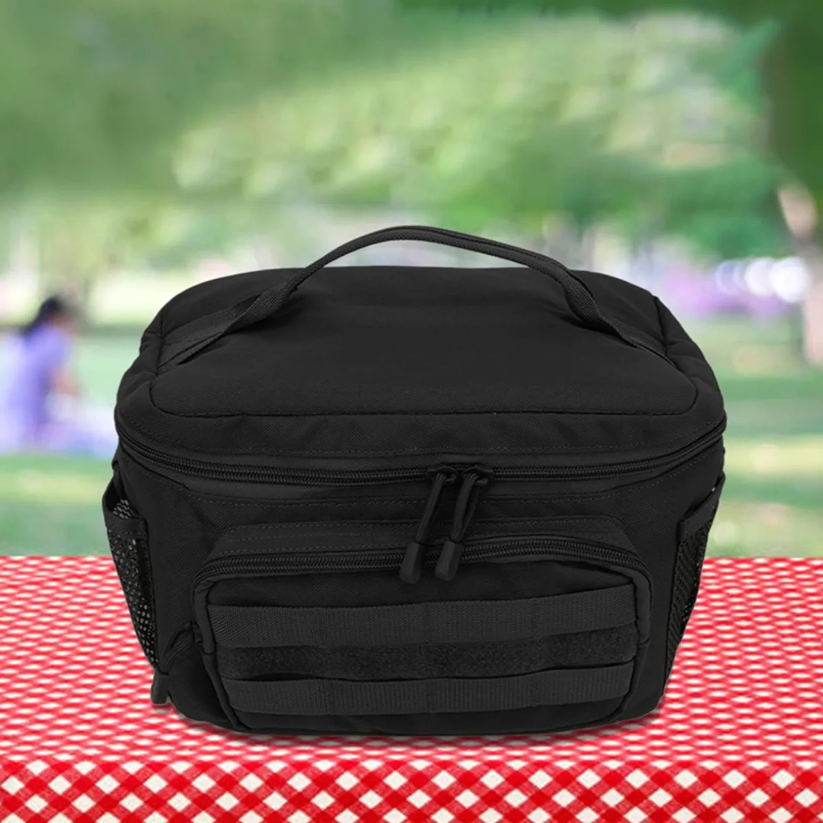 Tactical MOLLE Camouflage Insulated Lunch Cooler Bag 3
