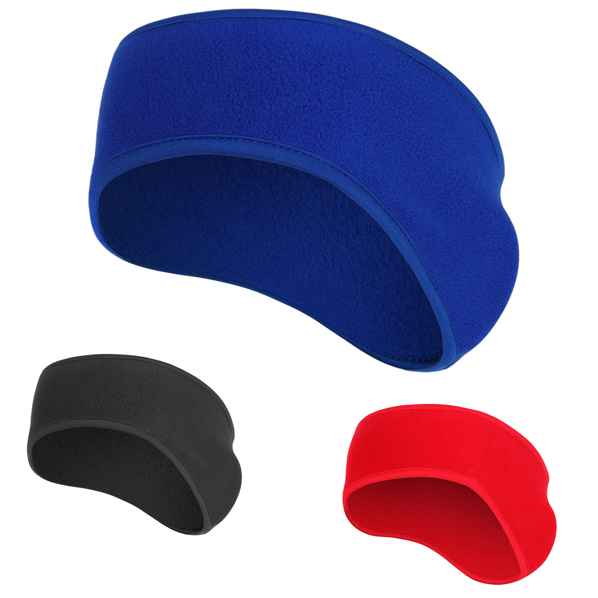 Outdoor Windproof And Warm Head Covering With Fleece Hairband 2