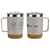 Sapora 12 oz Vacuum Insulated Stainless Steel Mug with Cork Base 11