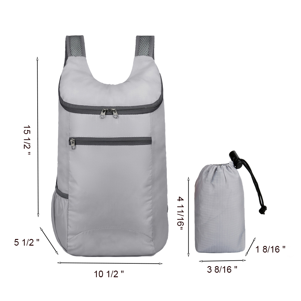 Large Capacity Foldable Multi-Pocket Backpack 1