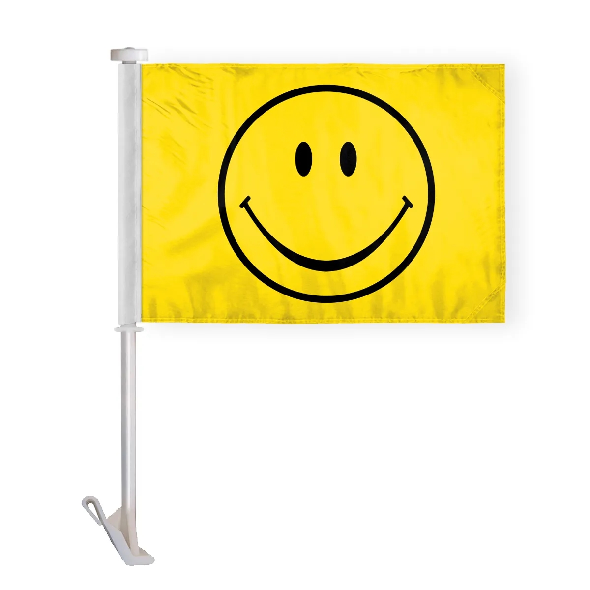 10.5" x 15" Advertising Car Flag - wPoly 1 Ply 25