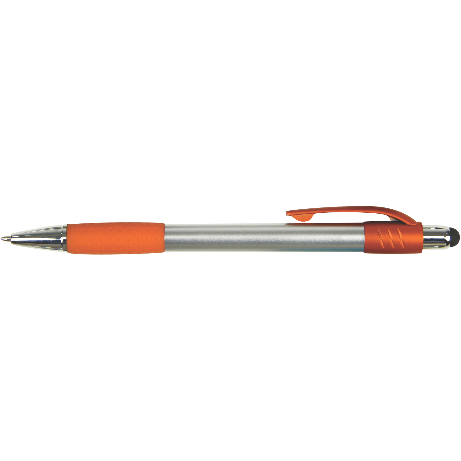 Premium Silver Stylus Pen with Metallic Accents 1