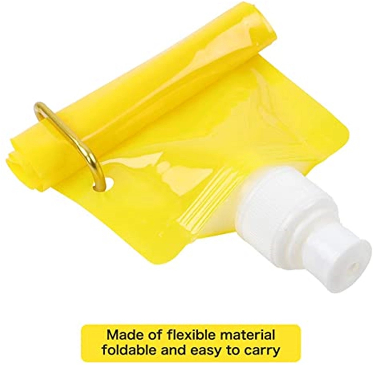 Collapsible Water Bottles Reusable Canteen Foldable Drinking 1