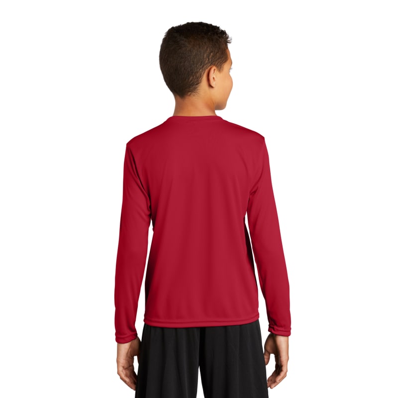 Sport-Tek Youth Long Sleeve PosiCharge Competitor Tee. 18