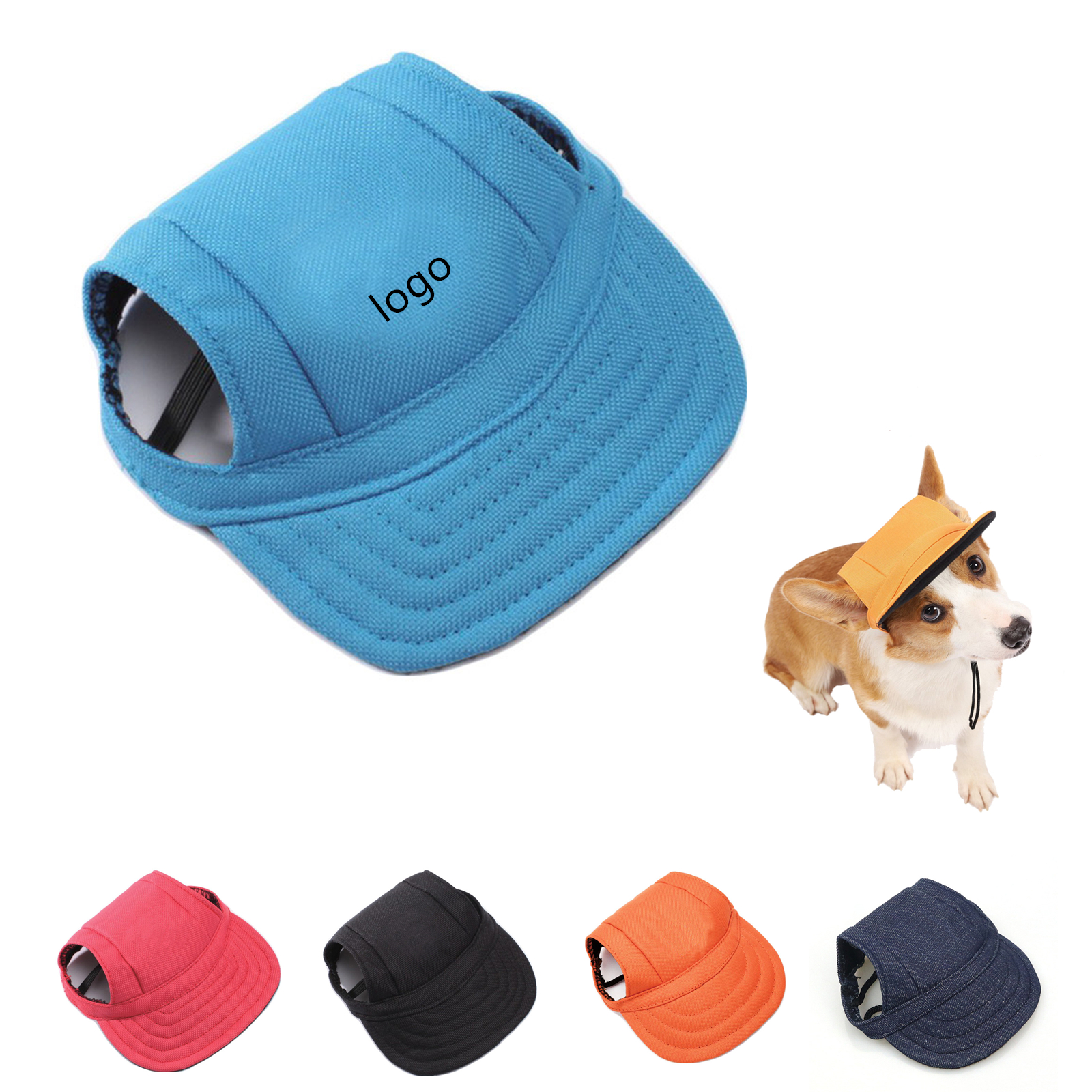 Adjustable Dog Outdoor Sport Sun Protection Baseball Hat 2