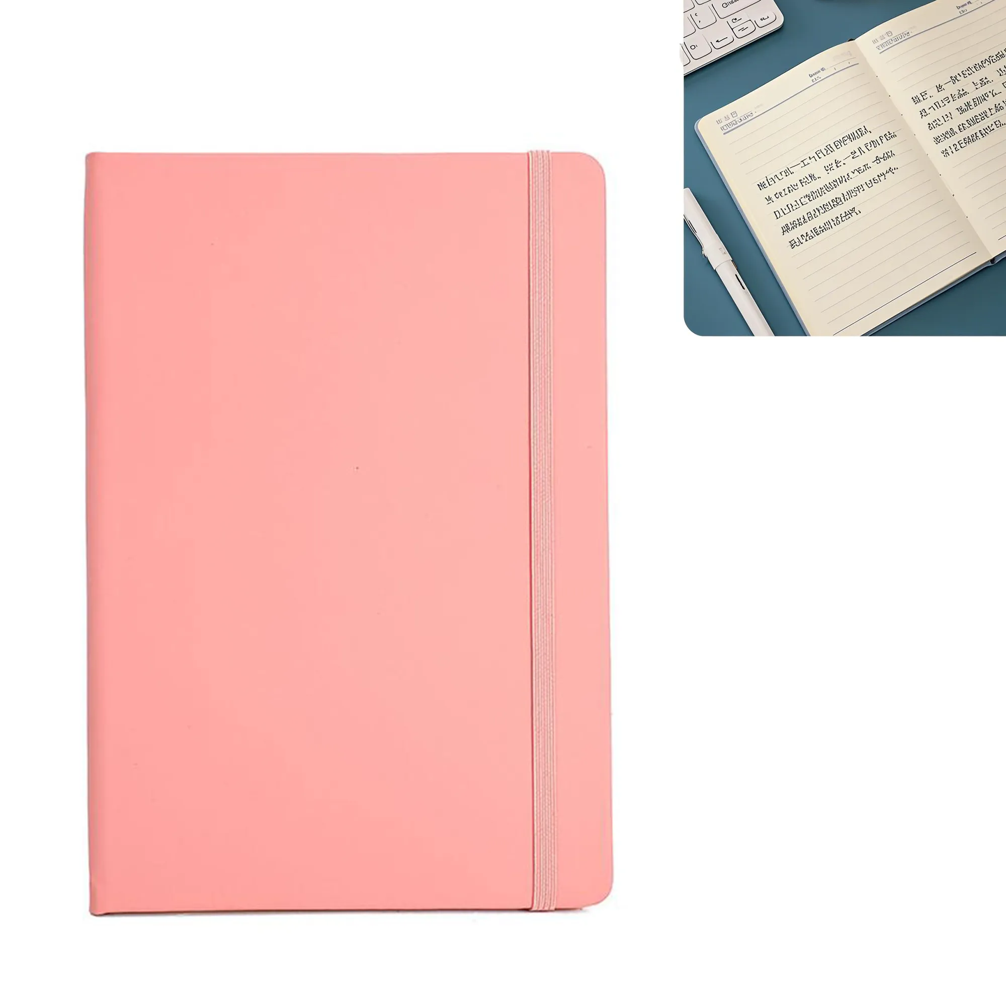 A5 Bound Notebook Logo Printed for Business Meetings 2